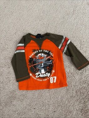 Planes Fire & Rescue Dusty Crophopper shirt-12M HTF
